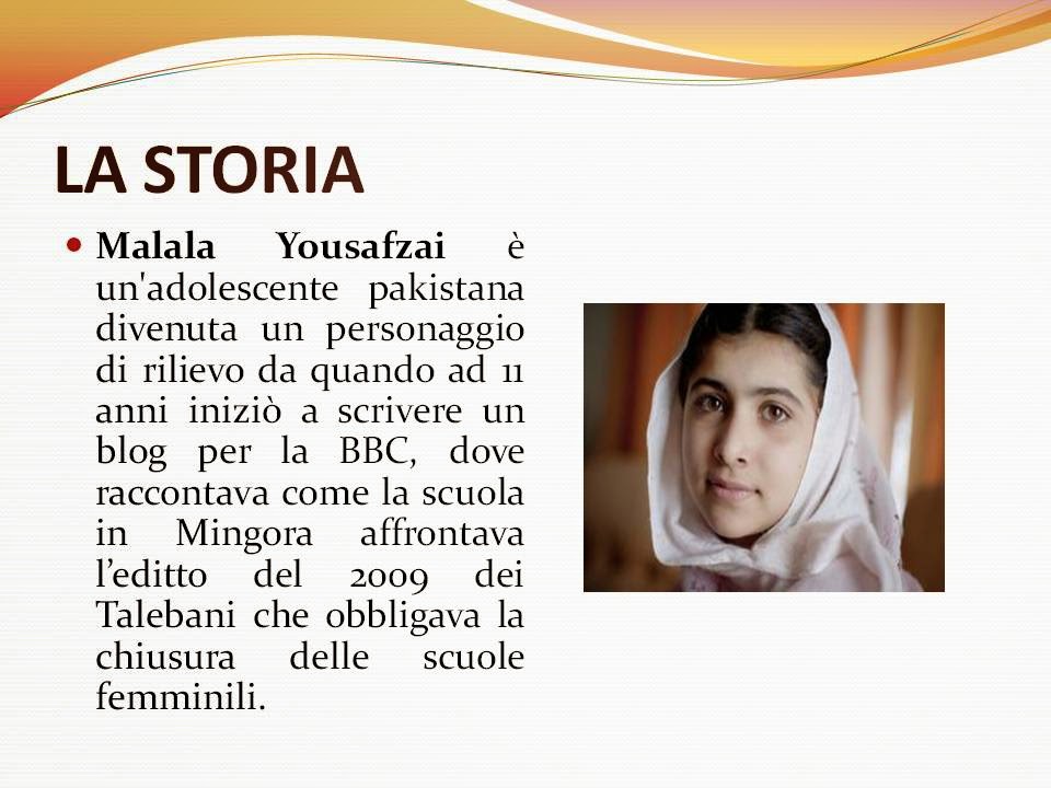 Prof Fiumicino II MEDIA Malala, Premio Nobel per la Pace