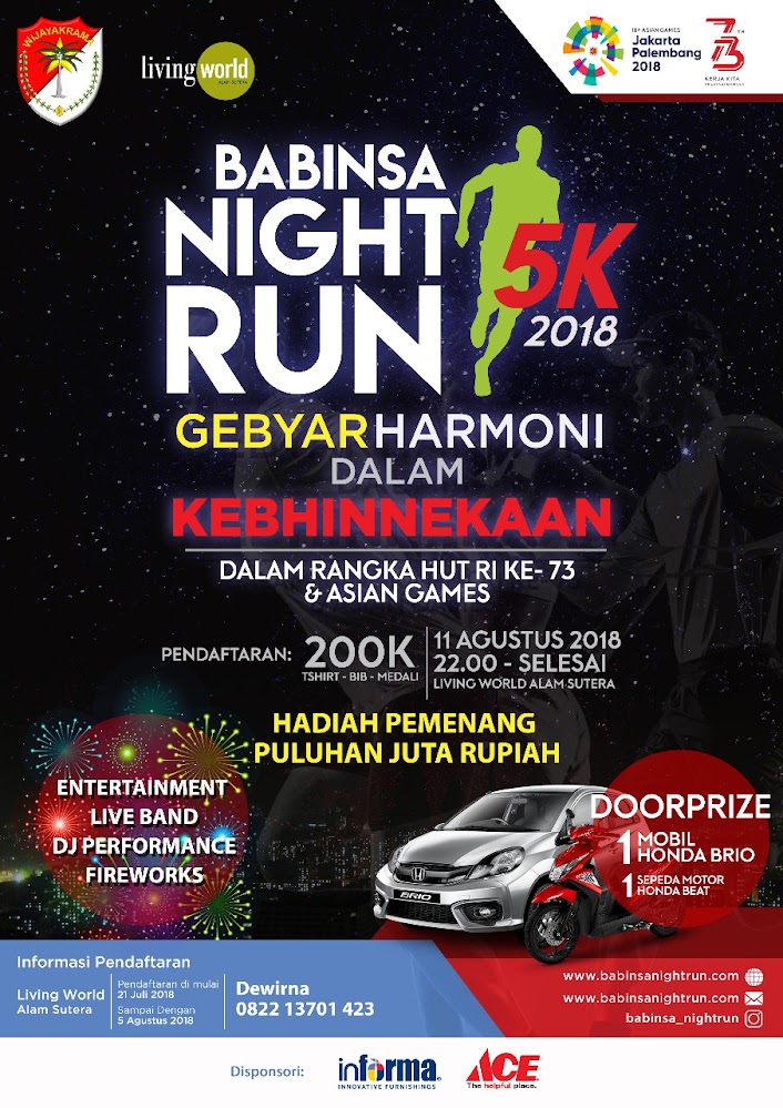 Babinsa Night Run • 2018 Babinsa Night Run • 2018