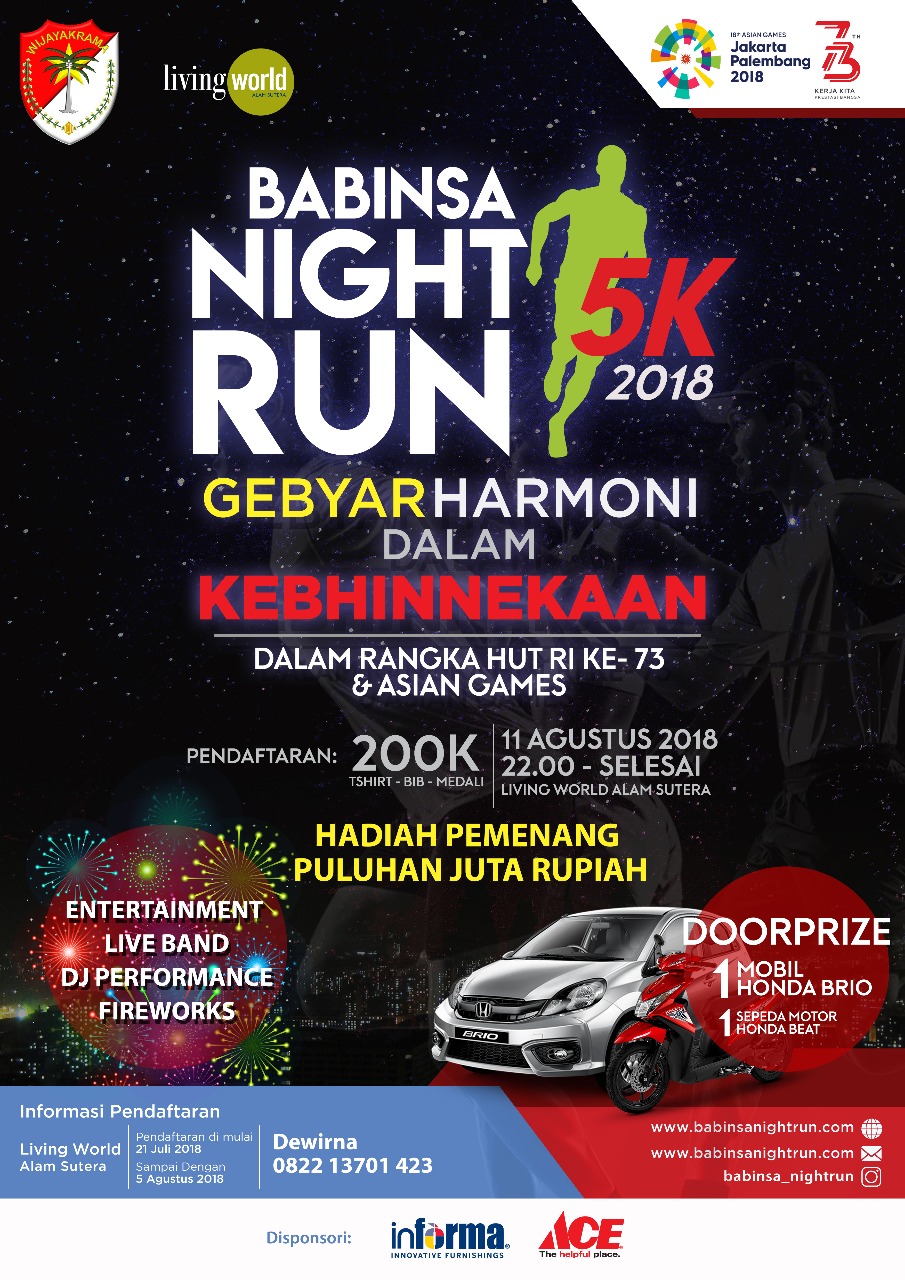 Babinsa Night Run • 2018 Babinsa Night Run • 2018