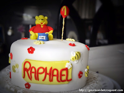 [Achevée! ] anniversaire winnie l'ourson 1 an 688211-Gateau anniversaire 1 an winnie l'ourson