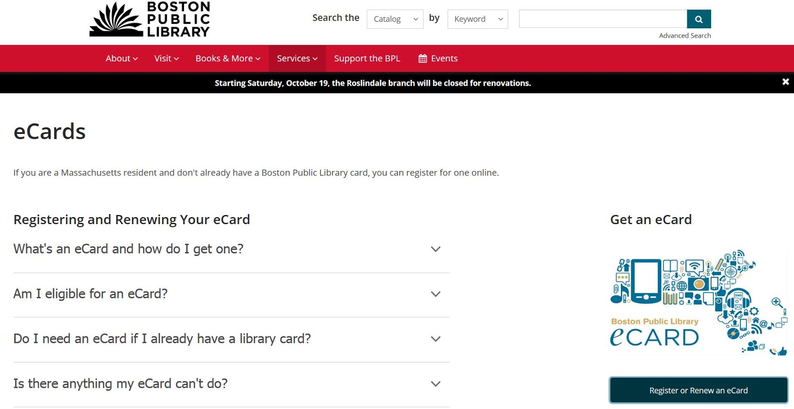 Heath Free Public Library Get an eCard from the Boston Public Library