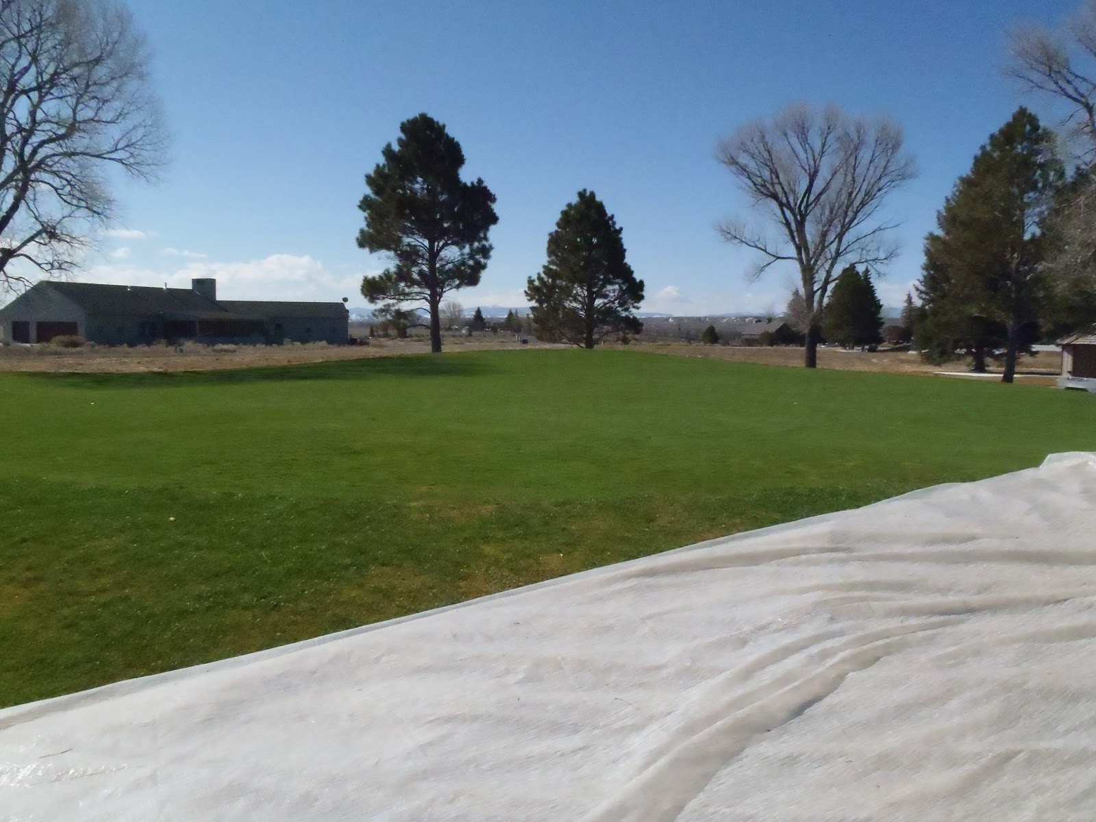 Old Baldy Club Golf Course Maintenance The Covers Are Off And Snow