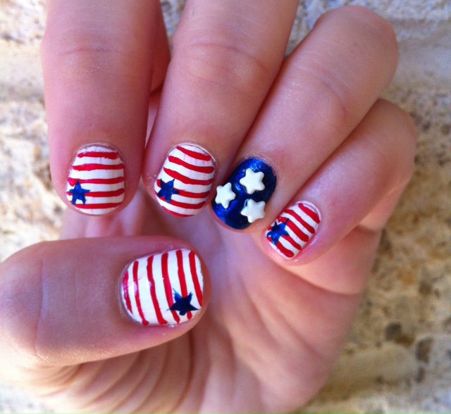 Miscellaneous Manicures: 4th of July Nails!