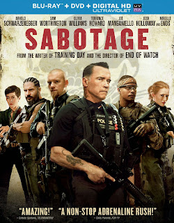 Sabotage 2014 DVD and Blu-Ray Cover