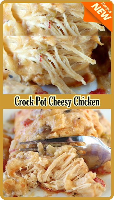 Crock Pot Cheesy Chicken | Amzing Food