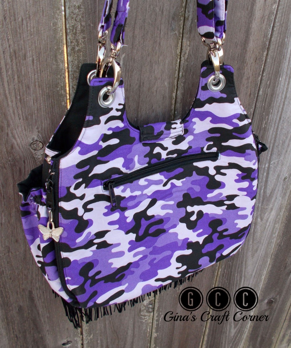 How to Add Fringe to any Purse Pattern