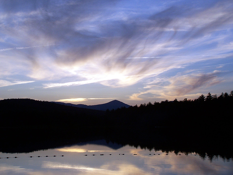Views from the White Mountains of New Hampshire Mount Chocorua and Moores Pond Fun! June 10th
