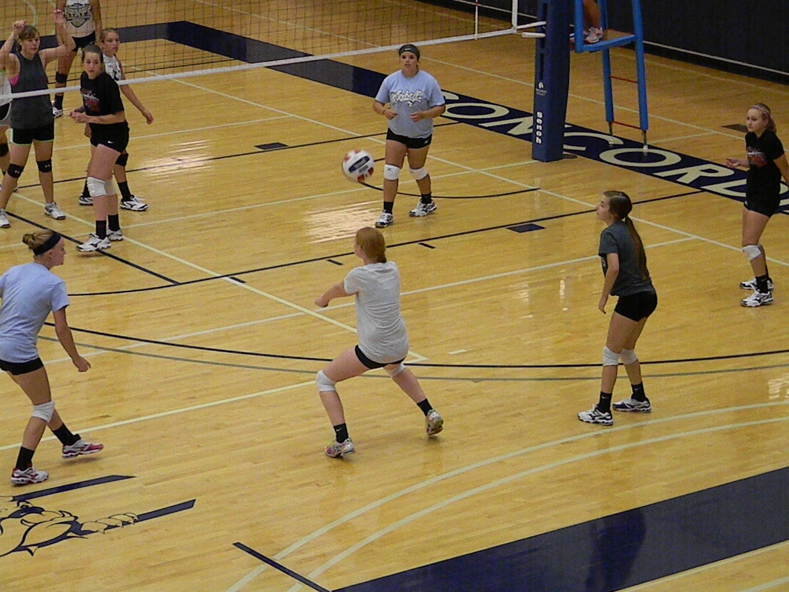 Tutus and ChooChoos Concordia University Volleyball Camp