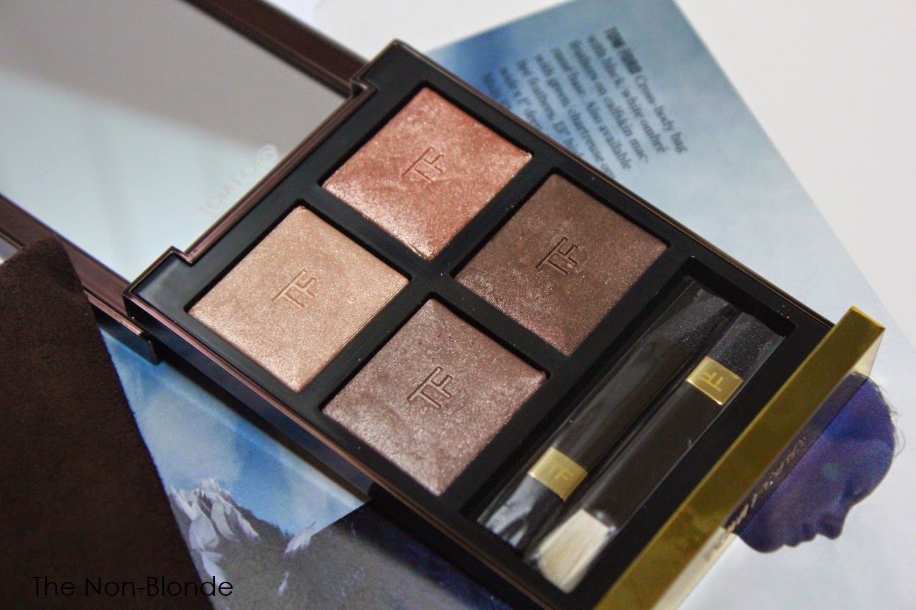 The Non-Blonde: Nude Dip Eye Shadow Quad For Fall 2014