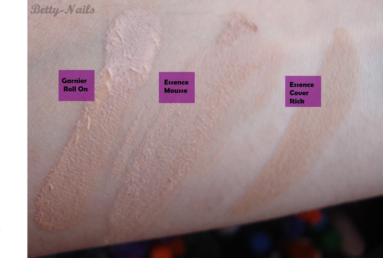 Betty Nails Essence and Basic Reviews