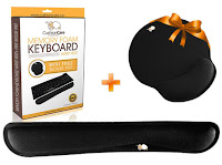 Keyboard Wrist Pad + Mouse Pad by CushionCare #keyboardpad