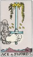 Ace of Swords in Love and Relationships - Priania