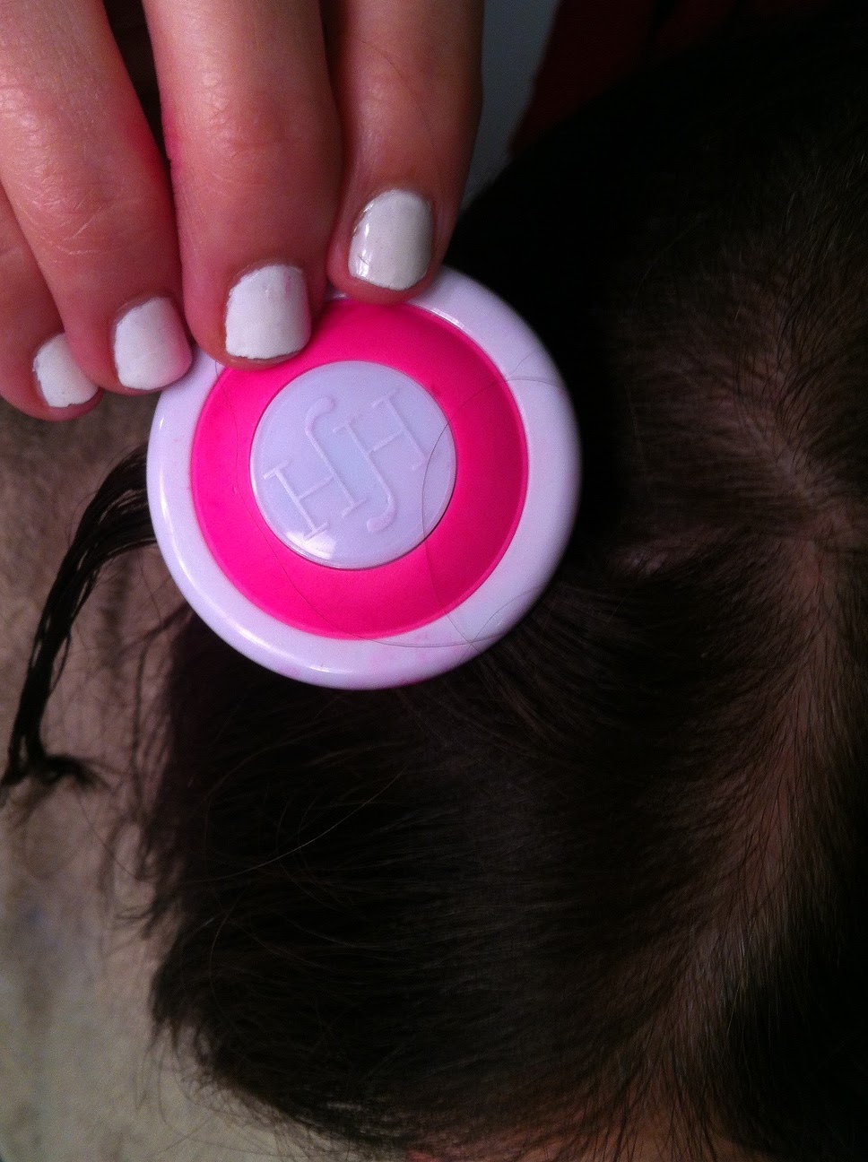 Real Girl Runway Hair Chalking