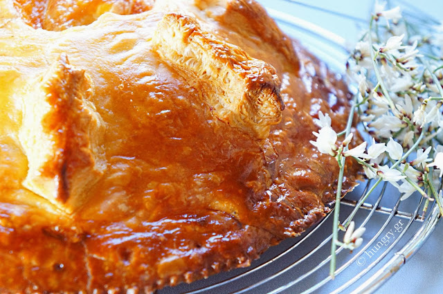 Ham & Cheese Pie in Puff Pastry