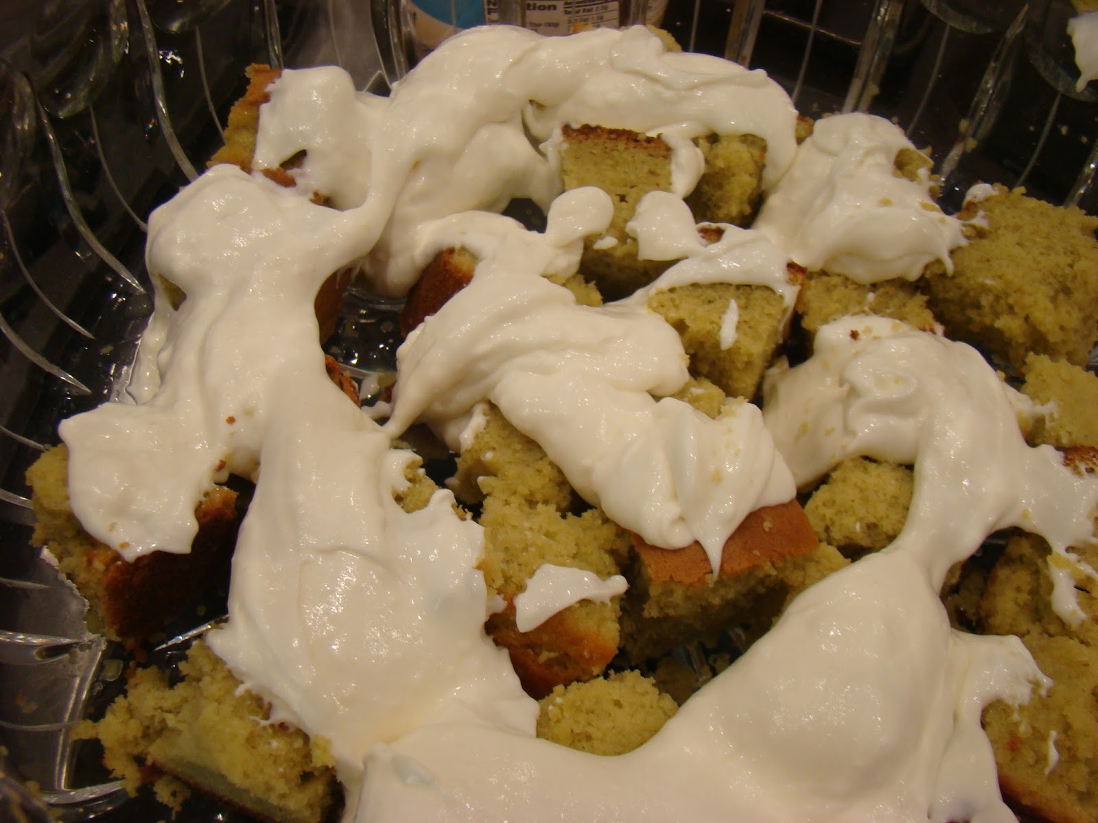 My Favorite Recipes Collection Green Tea Poundcake Trifle with Lychees