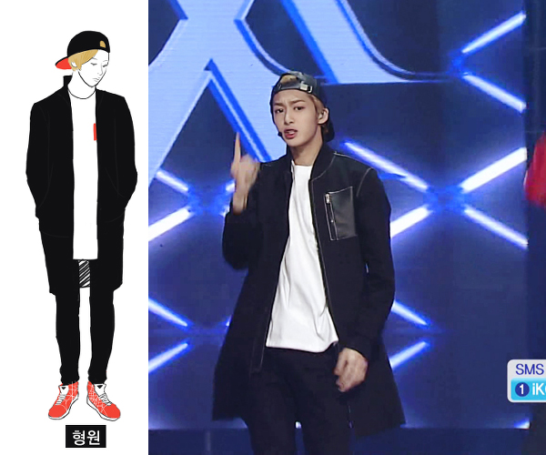 몬스타엑스 오늘 팬이 디자인 한 의상 입은 모습 | 인스티즈