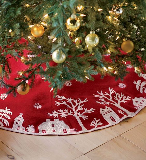 31 Ideas How To Cover A Christmas Tree Base Do it yourself ideas and