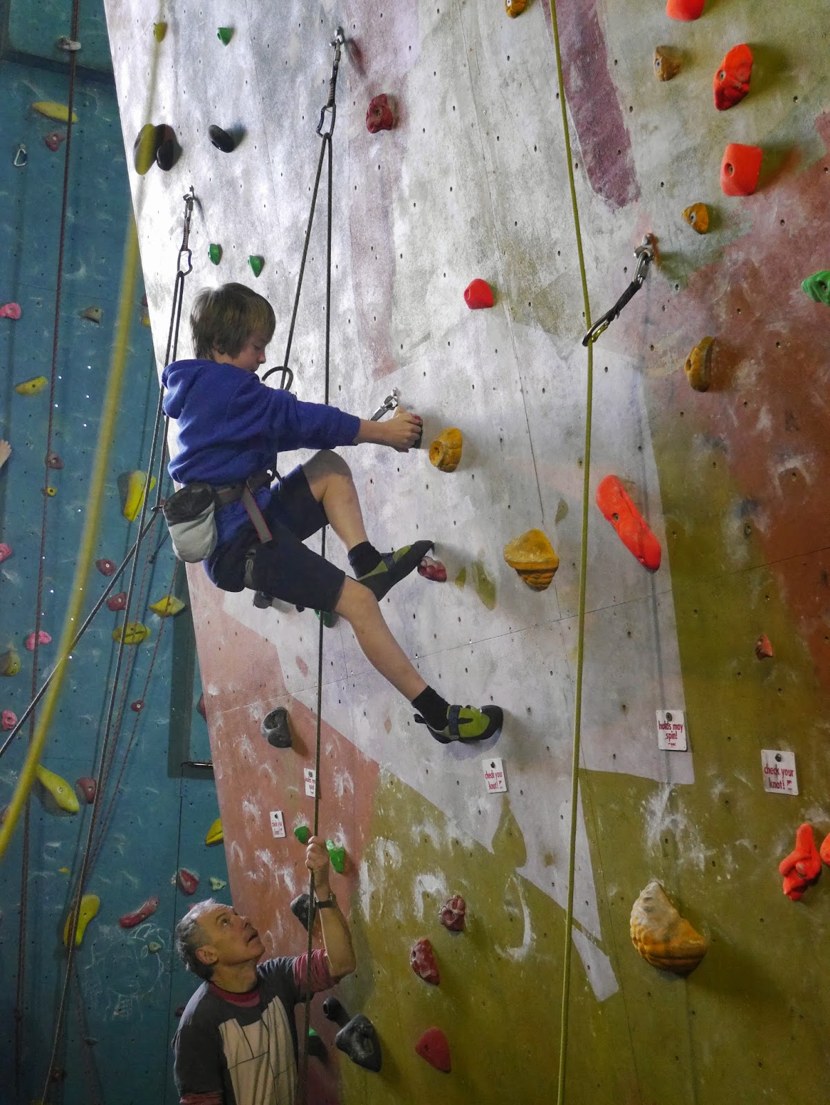 Rope Race Geckos Climbing Club January 2015