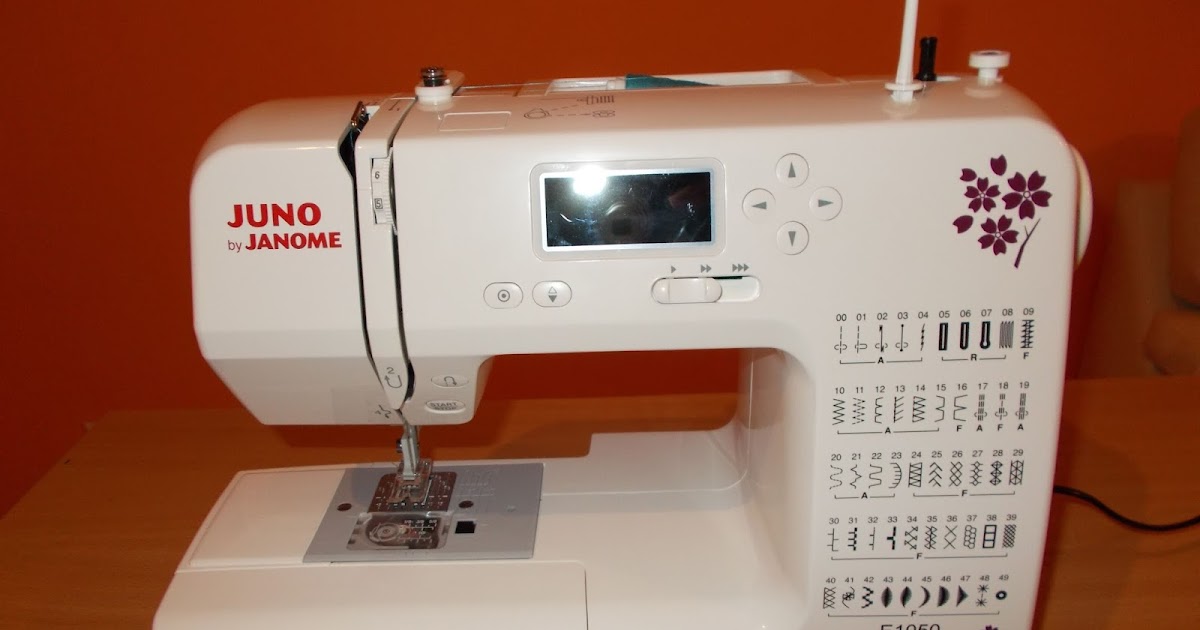 Szycie dla domu: Maszyna Janome Juno E1050 test opinie