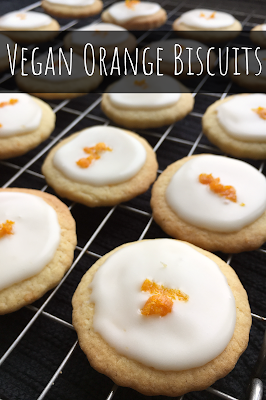 Vegan Orange Biscuits