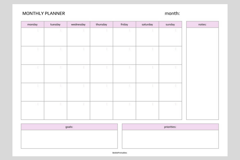 simple-monthly-planner-printable