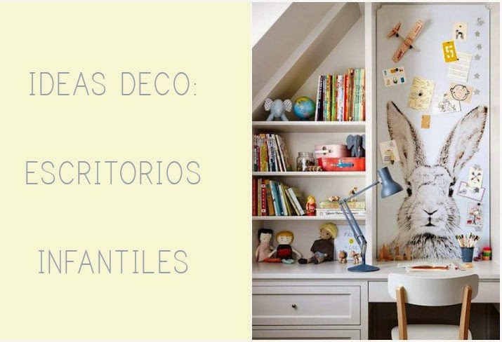 escritorios infantiles