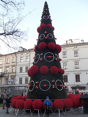 Kraków, Rynek Główny, targi bożonarodzeniowe, przed świętami w Krakowie