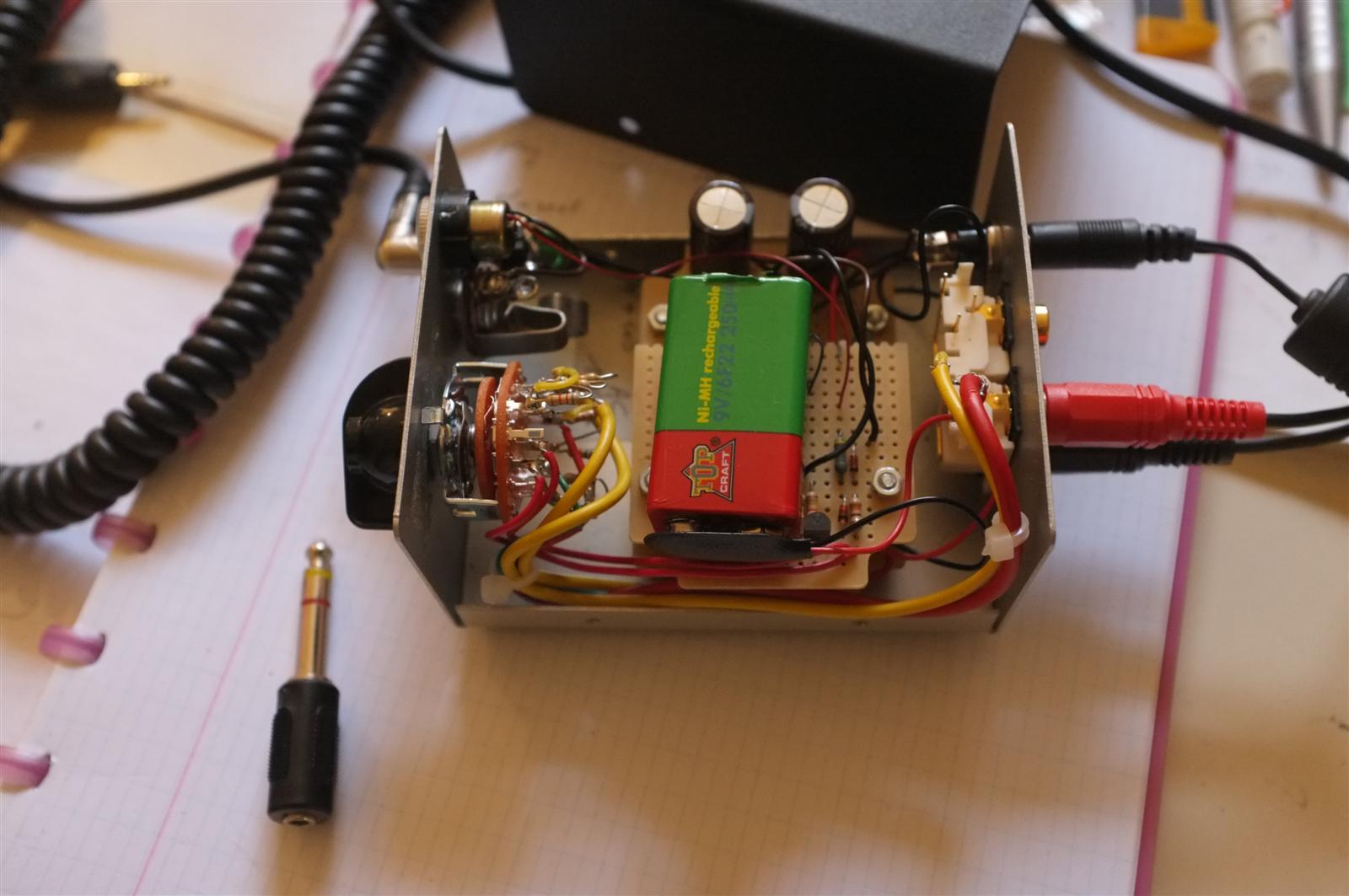 transistor headphone amp