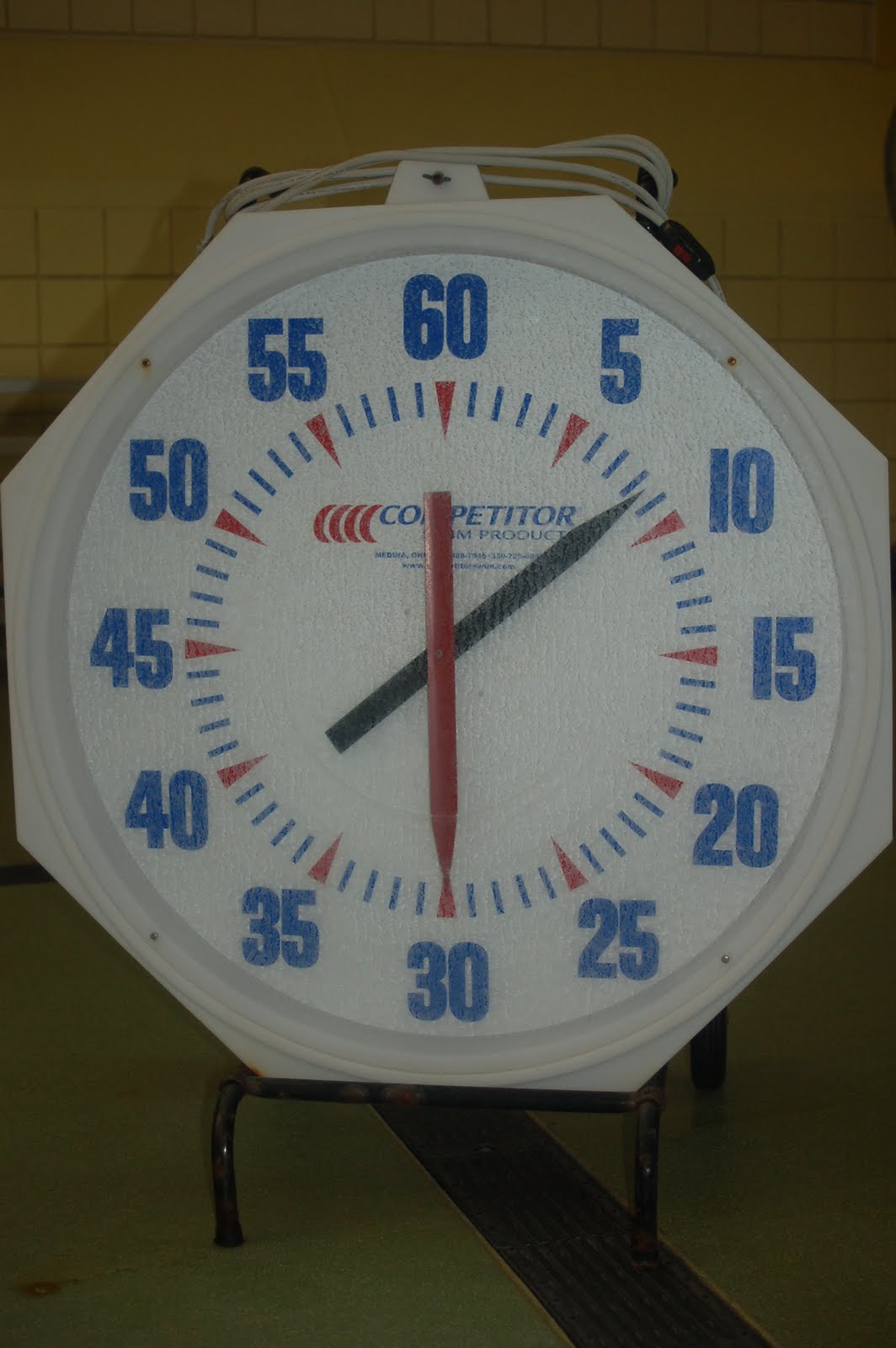 legalswim READING the PACE CLOCK