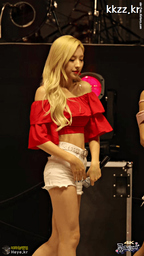 우주소녀, 은서 뒤태 라인..
