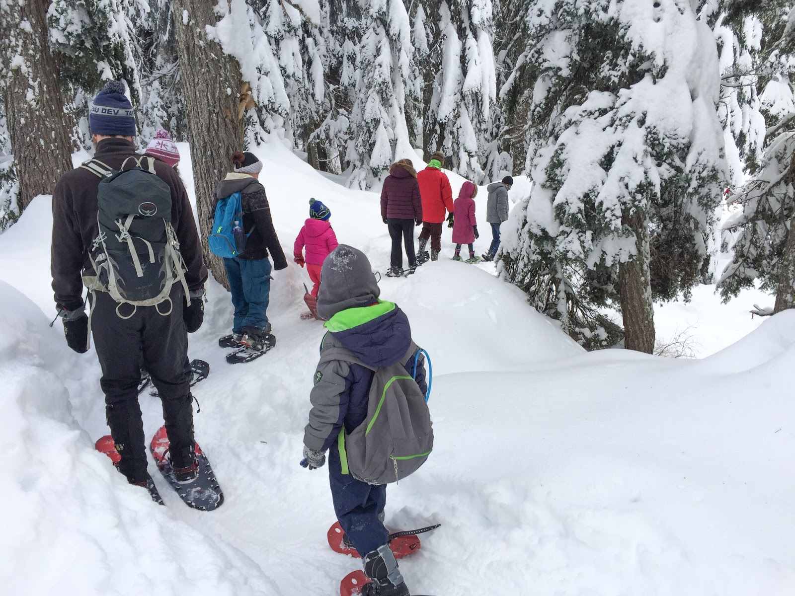 Adventures with Jake Easy Snowshoe Hike with a Forest Ranger at