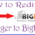 How t o Redirect Blogger Sub Domain To BigRock .com, .net Domain