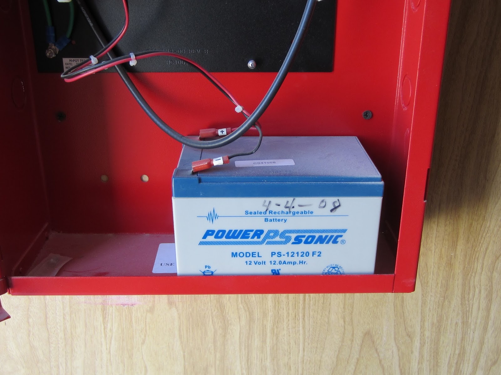 Fire Protection Deficiencies Batteries (Diesel Fire Pump, Fire Alarm