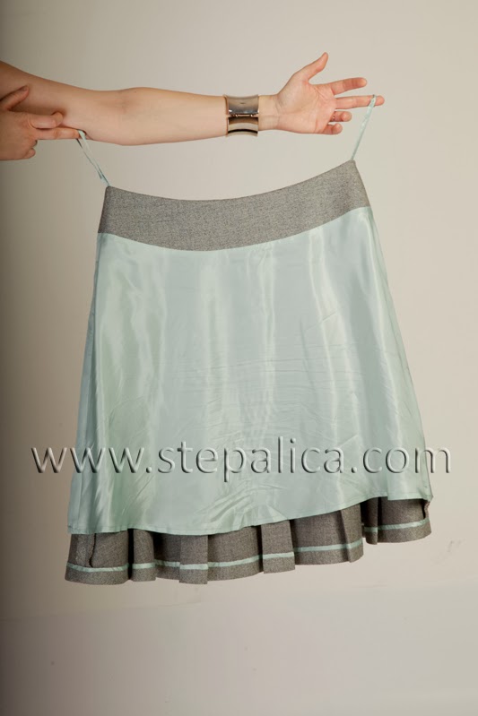 Stepalica: Zlata skirt pattern - view C