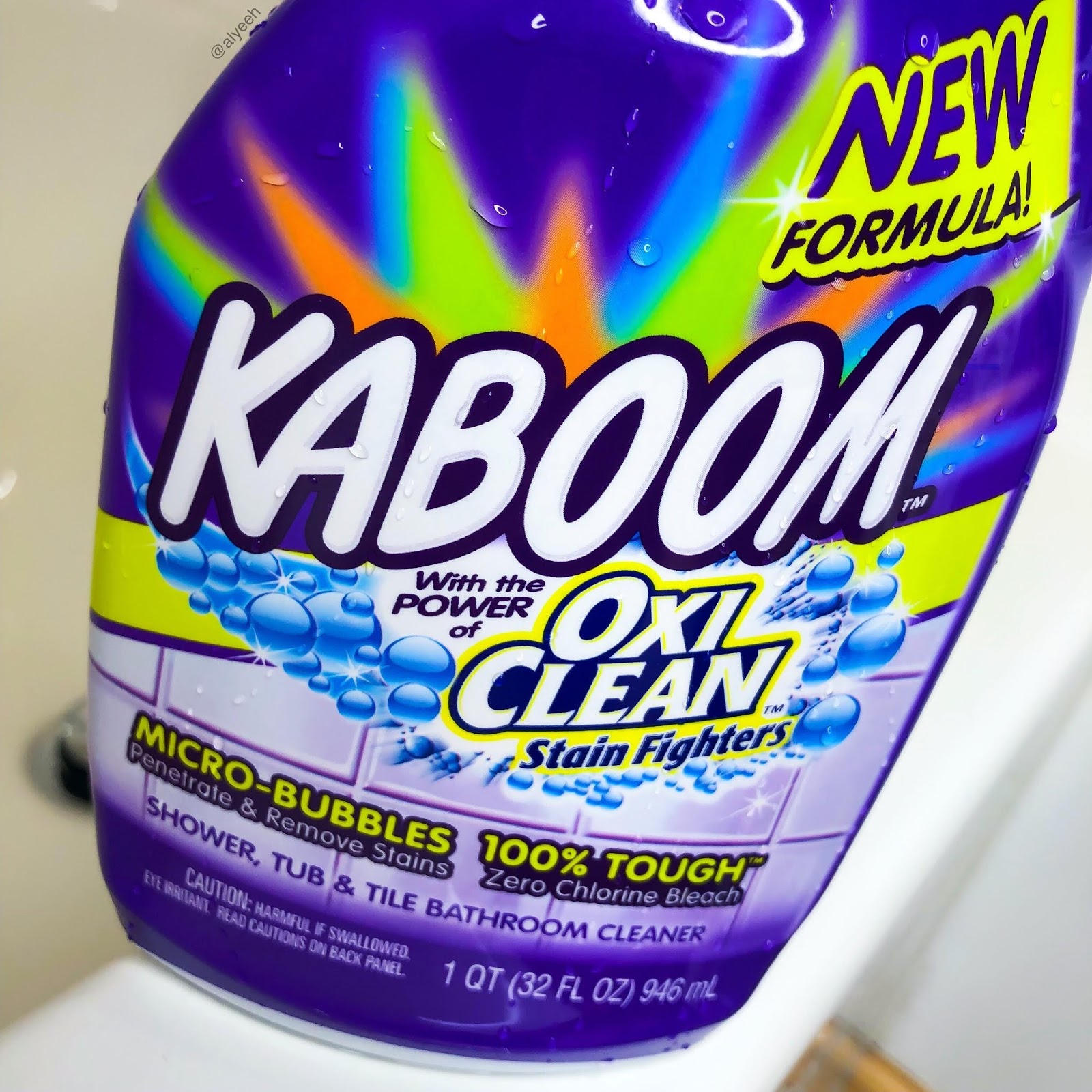 Cuppy Cakes Kaboom Shower, Tub & Tile Cleaner