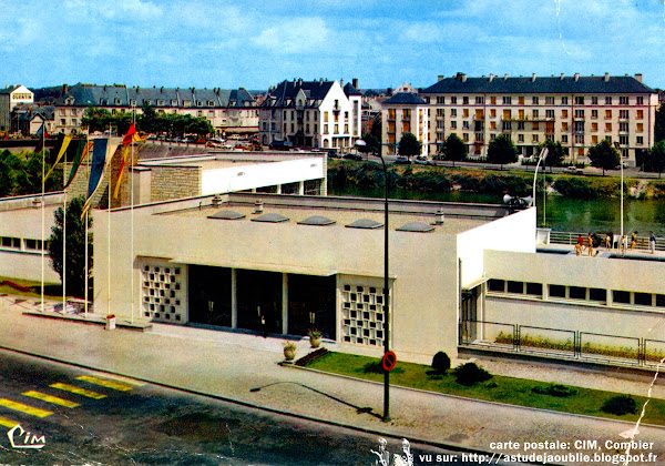 Pontoise - Piscine de l’Hôtel Dieu  Architecte: Letu , Jean ?  Construction: 1960  Destruction: 2002