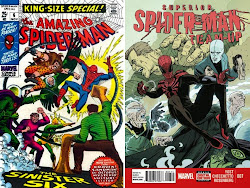 spider sinister six comic doc heroes amazing menace superior dave replaced ock continues parker mind peter having very