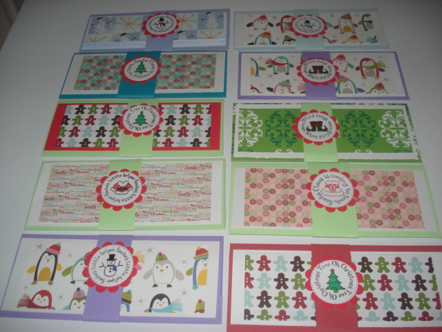 Creations by shirl cas christmas money holders 