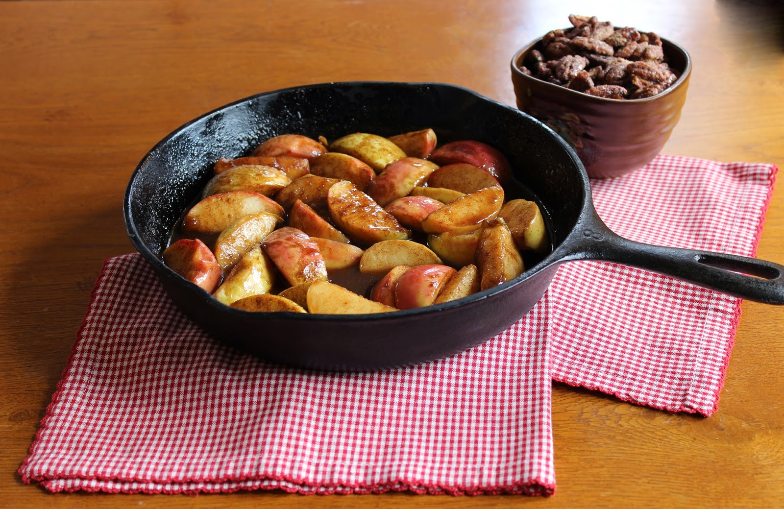 Burp! Recipes Cinnamon Butter Rum Glazed Apples