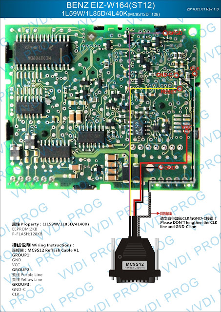 BENZ WIS W164 ST12 1L59W/1L85D/4L40K