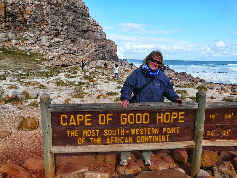 Andrea Rössler auf Weltreisen: Das Kap der guten Hoffnung, Südafrika