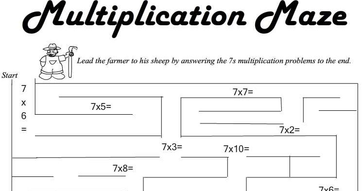 all-free-worksheets-7-s-multiplication-math-maze