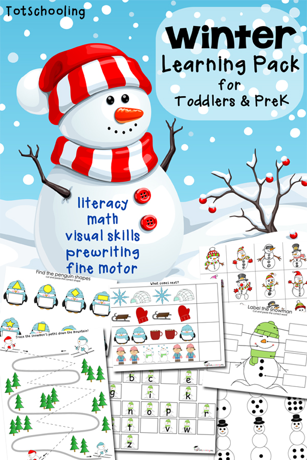 Winter Learning Bundle {Fun and Educational Printables for Kids!} – The Art  Kit