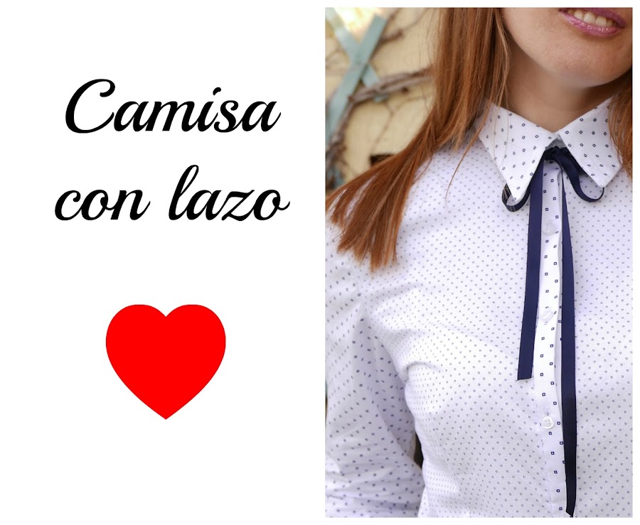 Blusa con lazo para mujer