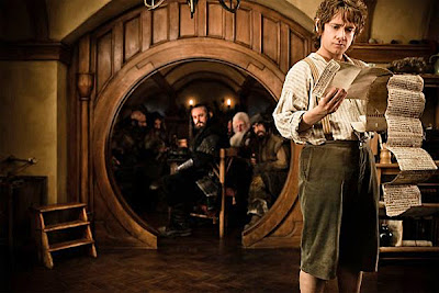 Hobbit Bilbo Baggins contract home Thorin Oakenshield