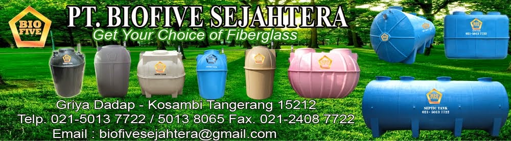 tangki fiberglass, tangki air, tangki kimia