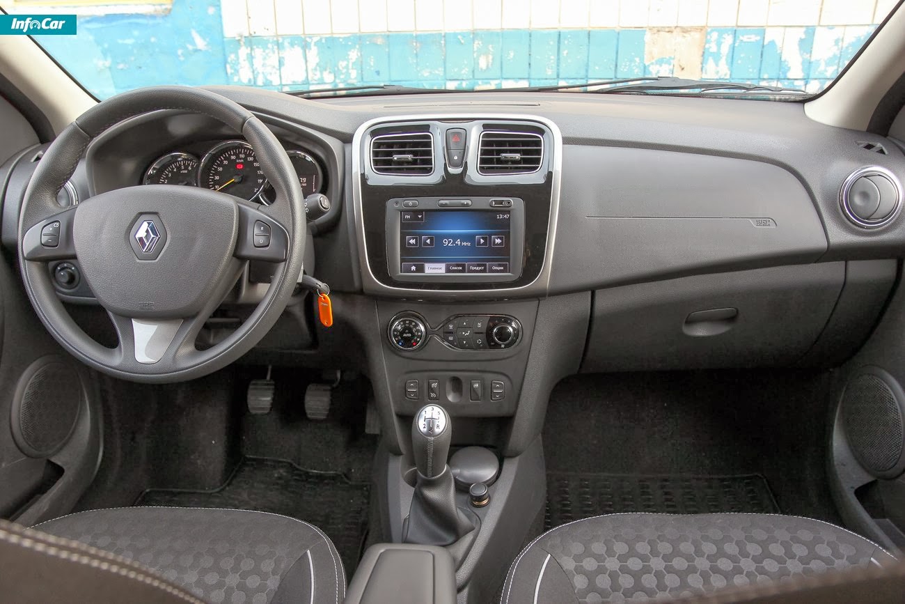 Renault logan 2 салон