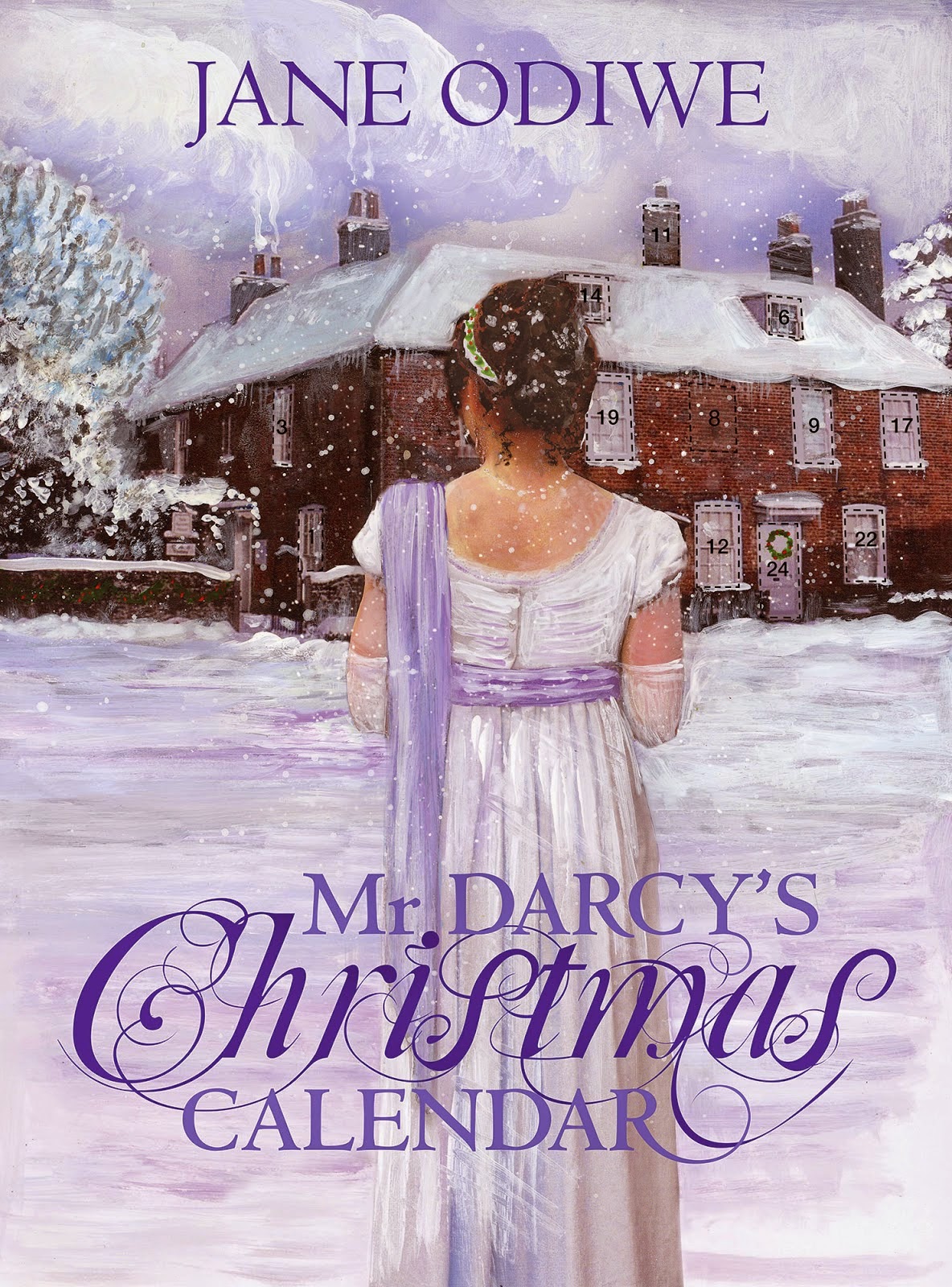 Book cover - Mr Darcy's Christmas Calendar by Jane Odiwe