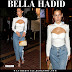 Bella Hadid in white cutout bodysuit and jeans in Cannes on May 15