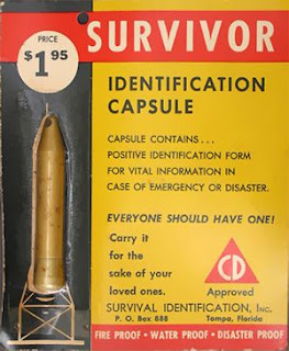 Survivor Identification Capsule